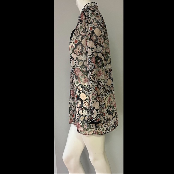 ZARA Basic bohemian top - Picture 3 of 7